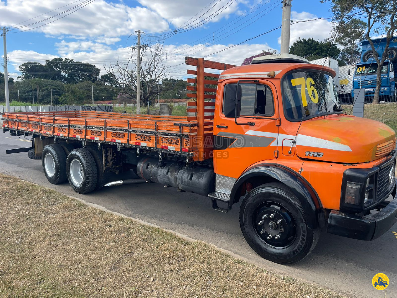 CAMINHAO MERCEDES-BENZ MB 1113 Carga Seca Truck 6x2 Transauto Caminhões CAMPINAS SÃO PAULO SP
